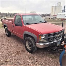 1995 Chevrolet K2500 Pickup Truck, VIN # 1GCGK24K4SZ225651