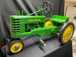 John Deere A pedal tractor by Eska - Restored.