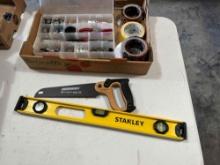LEVEL, SAW, HOLE SAW, EASY OUT, STEP BIT ASSORTMENT