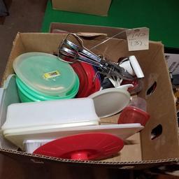 KITCHEN WARE and DESK ASSORTMENT