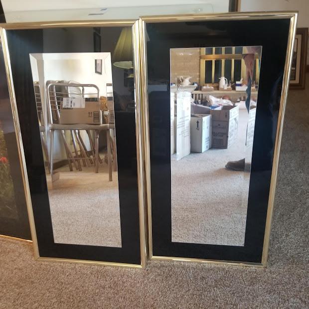 MATCHING MODERN WALL MIRRORS