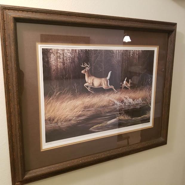 MAYNARD REECE COLLECTOR DEER PICTURE