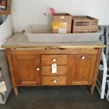 VINTAGE KITCHEN CABINET BASE ONLY