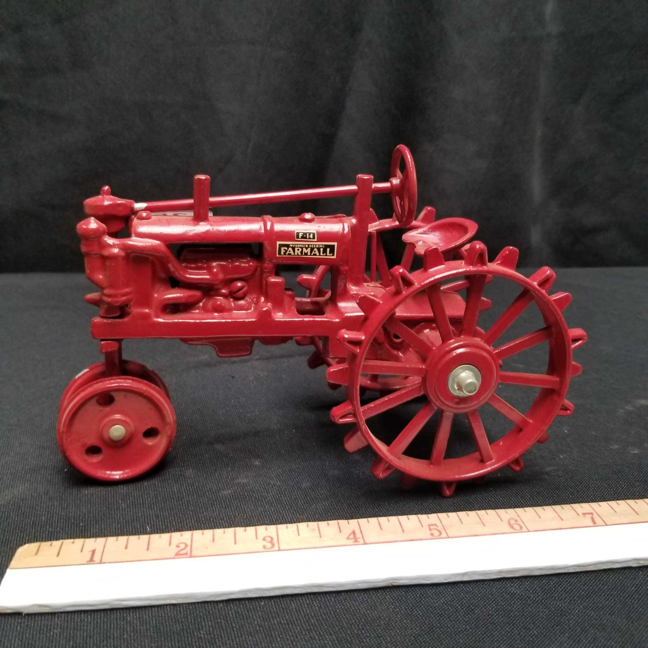 FARMALL "F-14" TRACTOR ON STEEL