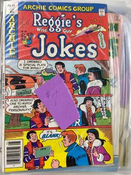 22-Vintage Comic Books in 3-Ring Binder