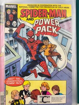 9-Vintage Comic Books in 3-Ring Binder