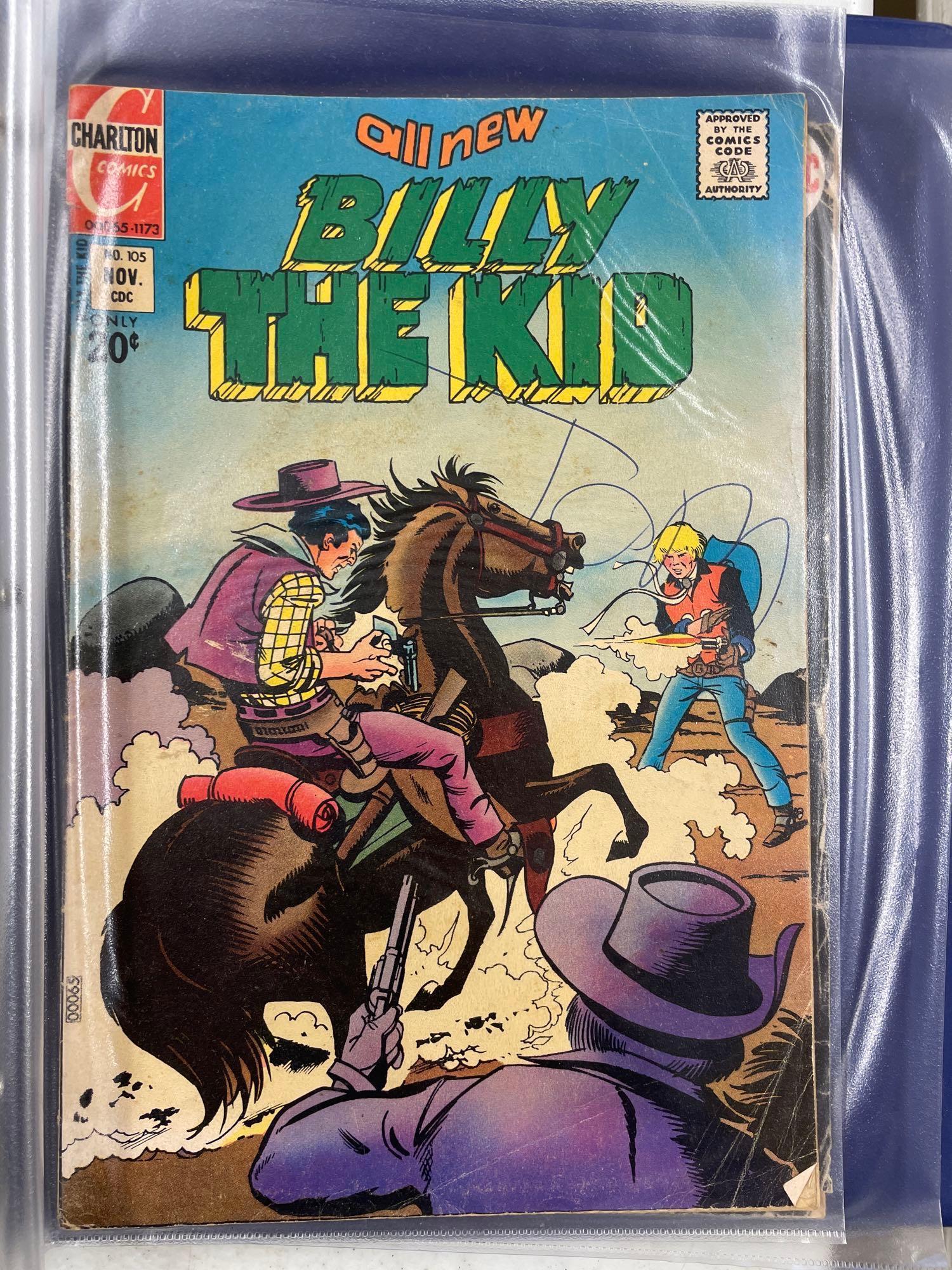 30-Vintage Comic Books in 3-Ring Binder