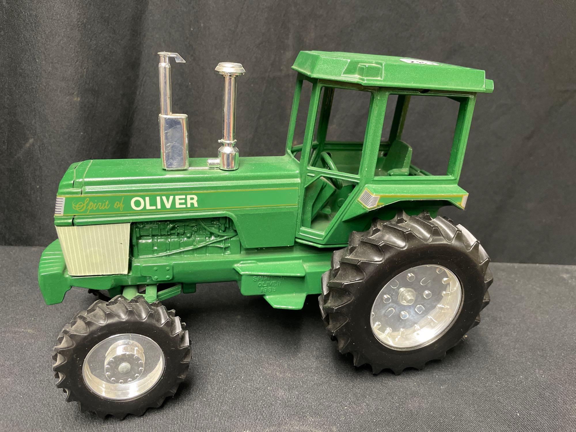 1/16th Scale Models 1988 Spirit of Oliver MFD Tractor w/chrome rims