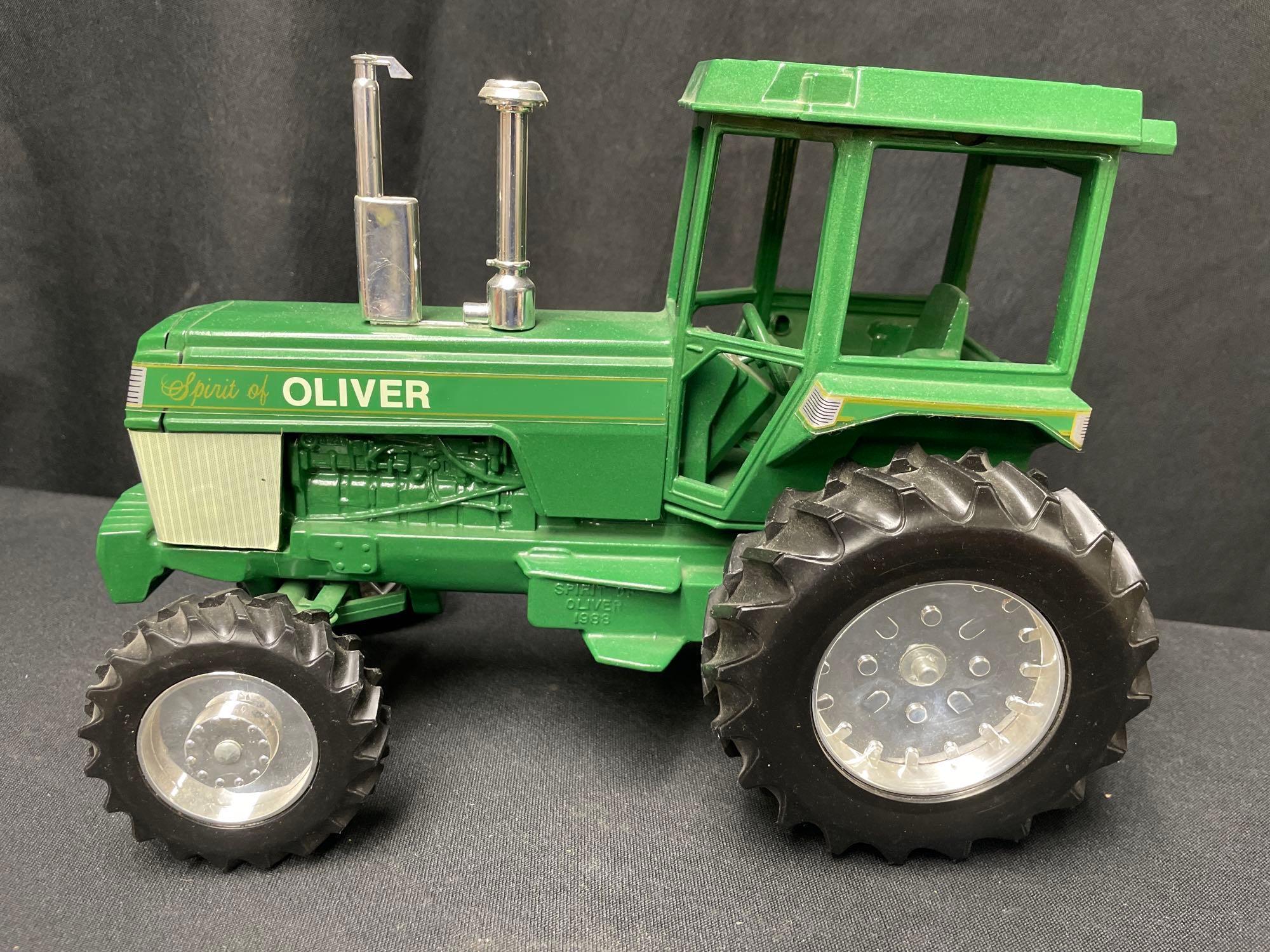 1/16th Scale Models 1988 Spirit of Oliver MFD Tractor w/chrome rims