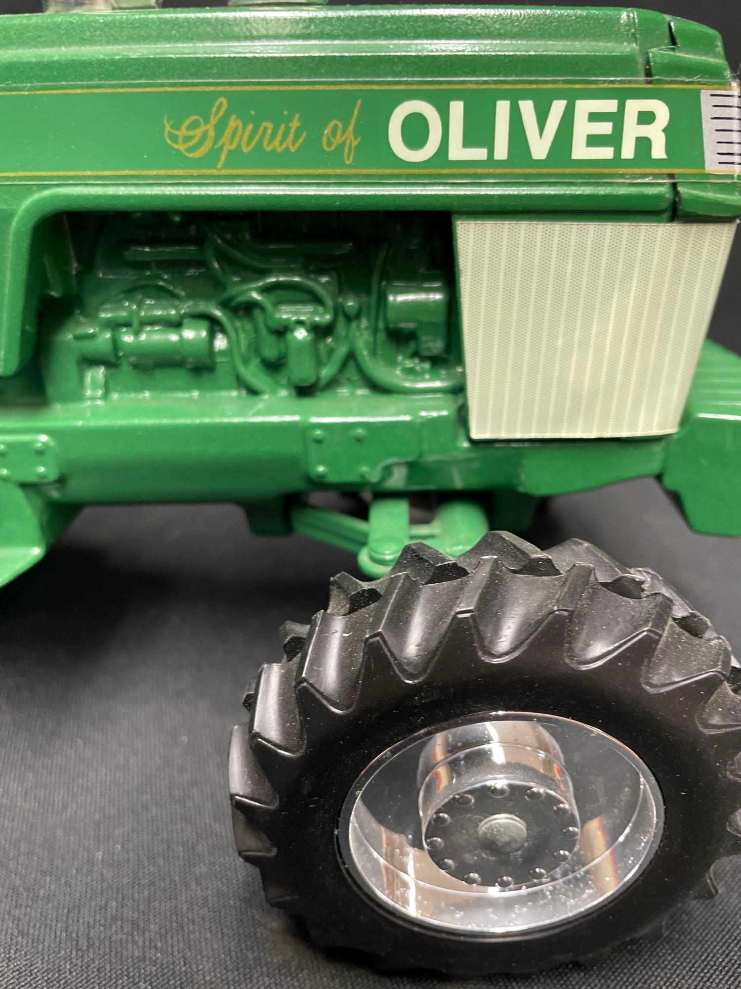 1/16th Scale Models 1988 Spirit of Oliver MFD Tractor w/chrome rims