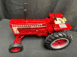 1/16th Scale 2020 Tomy Happy Birthday Model Farmall 706 Diesel Tractor w/wf