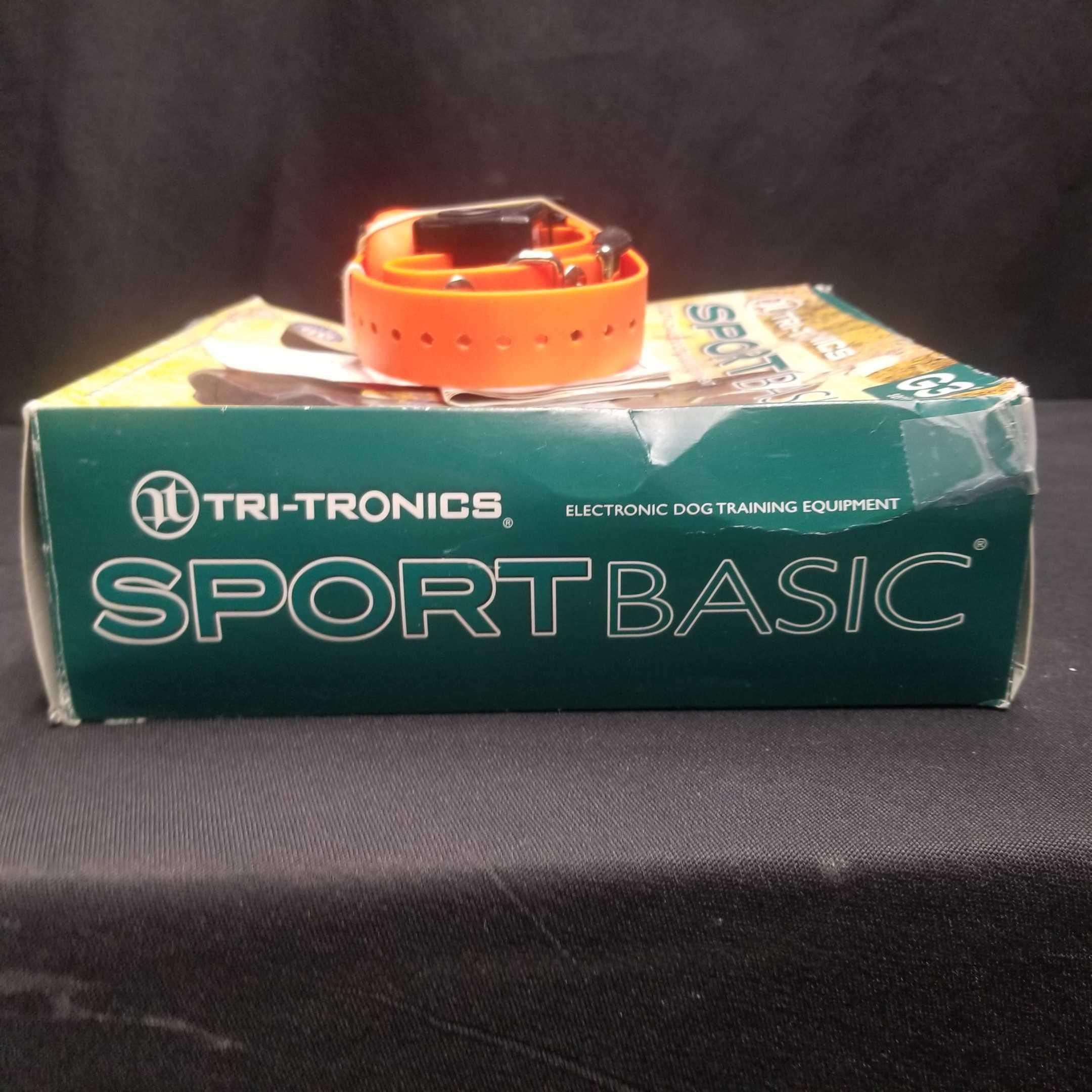 Tri-Tronics Sportbasic Training Collar/ Tri-Tronics Beeper Collar & Manual