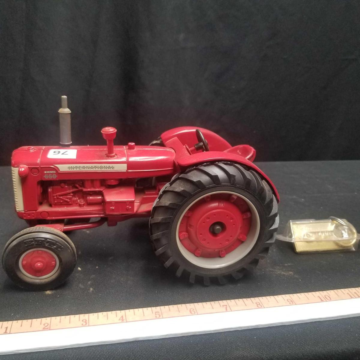 INTERNATIONAL "650" TRACTOR, DIESEL, WHEAT LAND, PRECISION SERIES