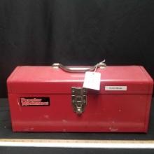 Tool Box with 2 Electrical Testers and Electrical Tools & accessories