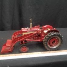 FARMALL "340" TRACTOR, McCORMICK LOADER, WIDE FRONT, PRECISION???