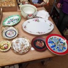 VINTAGE PLATE and BOWL ASSORTMENT