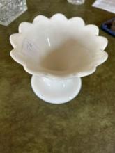 Westmoreland milk glass grape and vine compote....Shipping