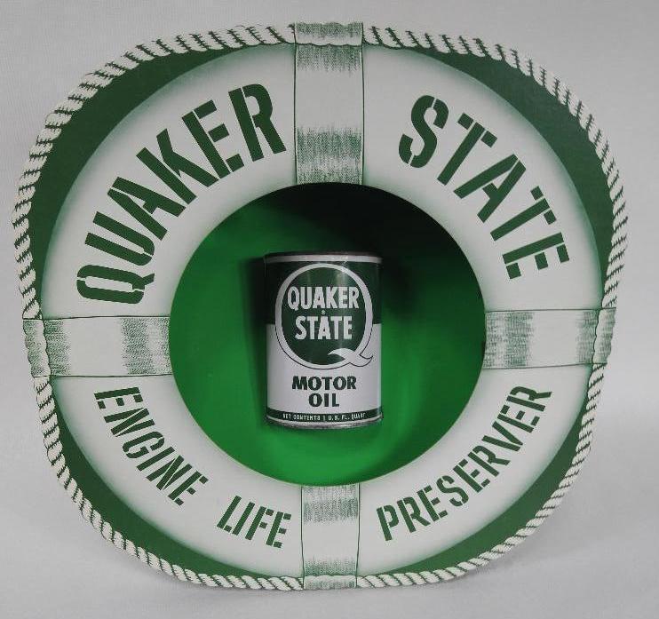 Quaker State Life Preserver Display