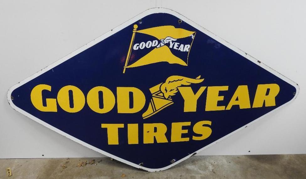 Good Year Tires Porcelain Sign