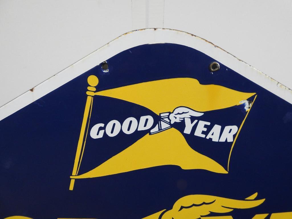 Good Year Tires Porcelain Sign