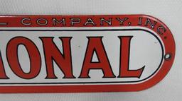 National Oil Company (Red) Sign