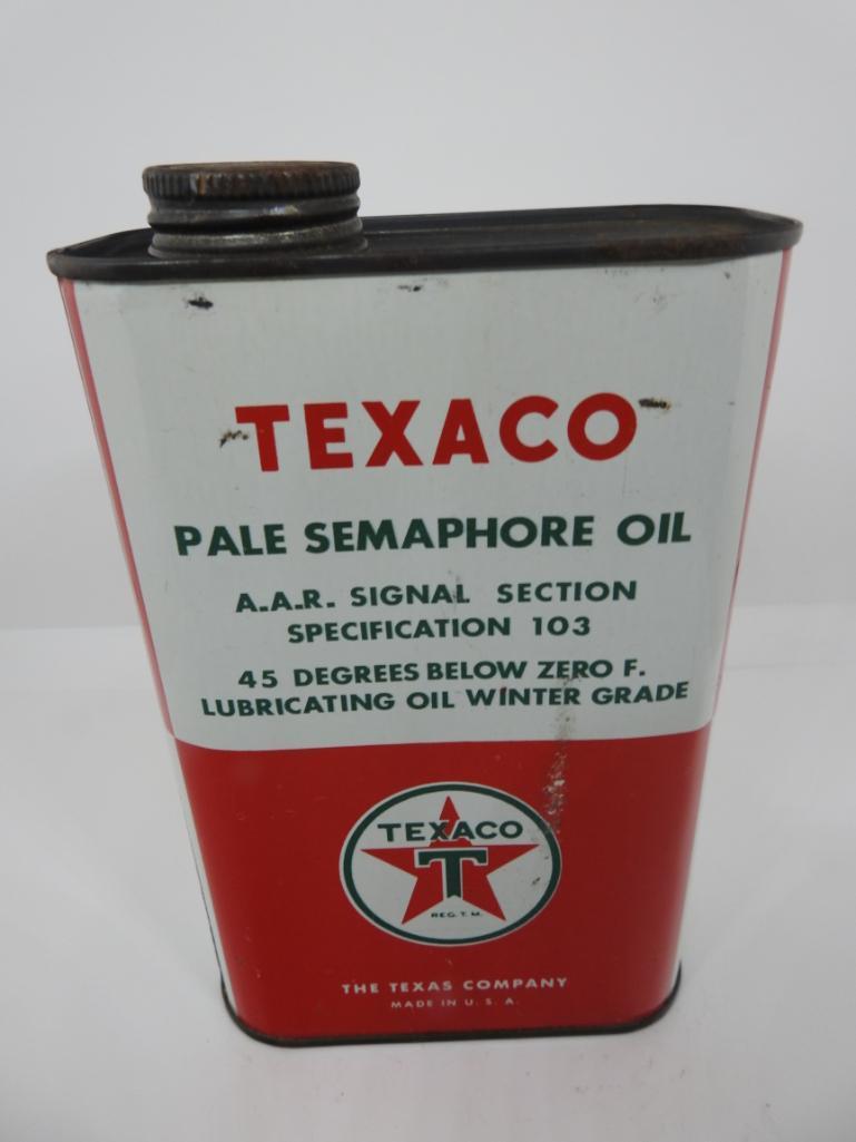 Texaco Semaphore Oil Quart Can