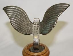 Jewett Winged-J Radiator Mascot Hood Ornament