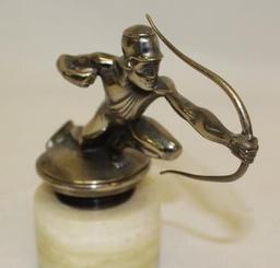 1928-1929 Pierce-Arrow Archer Hood Ornament Radiator Mascot