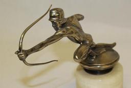 1928-1929 Pierce-Arrow Archer Hood Ornament Radiator Mascot