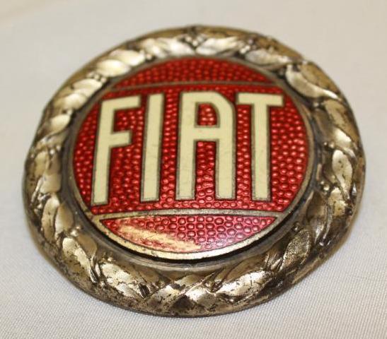 Fiat Radiator Emblem Badge