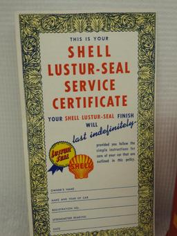 Shell Lustr-Seal (Red) Bottle