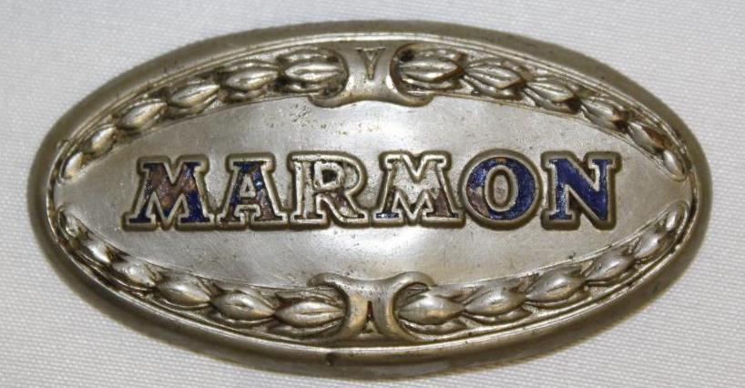 Marmon Motor Car Co Radiator Emblem Badge