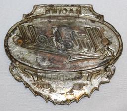 Mitchell Motor Car Co Radiator Emblem Badge