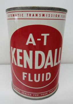 Kendall A-T Fluid Quart Oil Can