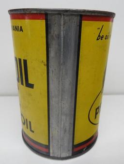 Pennzoil Motor Oil Quart Can (Owls)