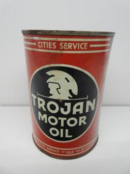 Trojan Motor Oil Quart Can