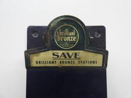 Johnson Brillain Bronze Clip Board