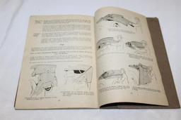 1920's Studebaker Big Six Operation Manual Brochure Book