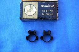 BROWNING SCOPE RINGS