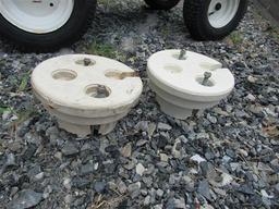 New Bolens Front 8" Wheel Weights (1 pair)