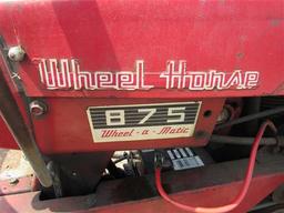 Wheel Horse 875 Riding Mower - runs