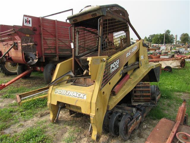 RC100 Posi Track Skid Loader - Salvage