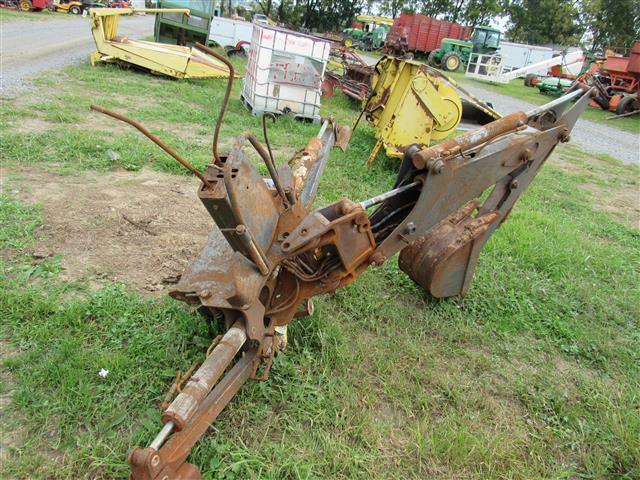 Backhoe w/Thumb for Compact (fire damage)