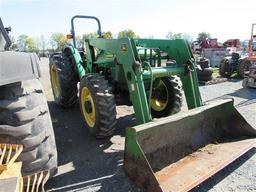 JD 5400 4x4, ROPS, w/540 Loader, 4840 Hrs