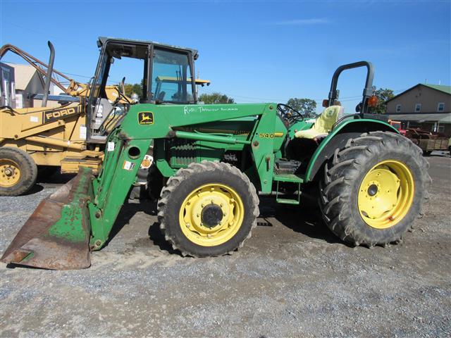 JD 5400 4x4, ROPS, w/540 Loader, 4840 Hrs