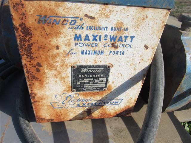 Maxi Watt PTO Driven Generator on Trailer