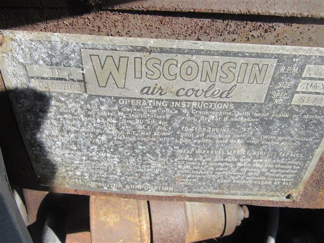 Wisconsin 2 Cyl Engine