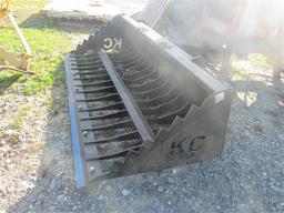 78" Skid Steer Rock Bucket