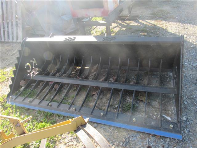 78" Skid Steer Rock Bucket