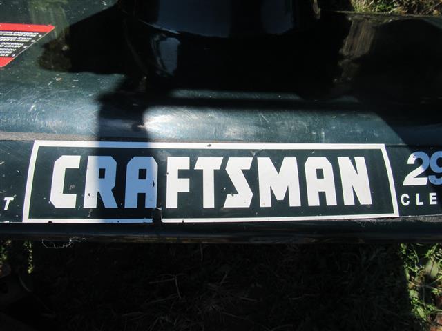 Craftsman WB Snowblower